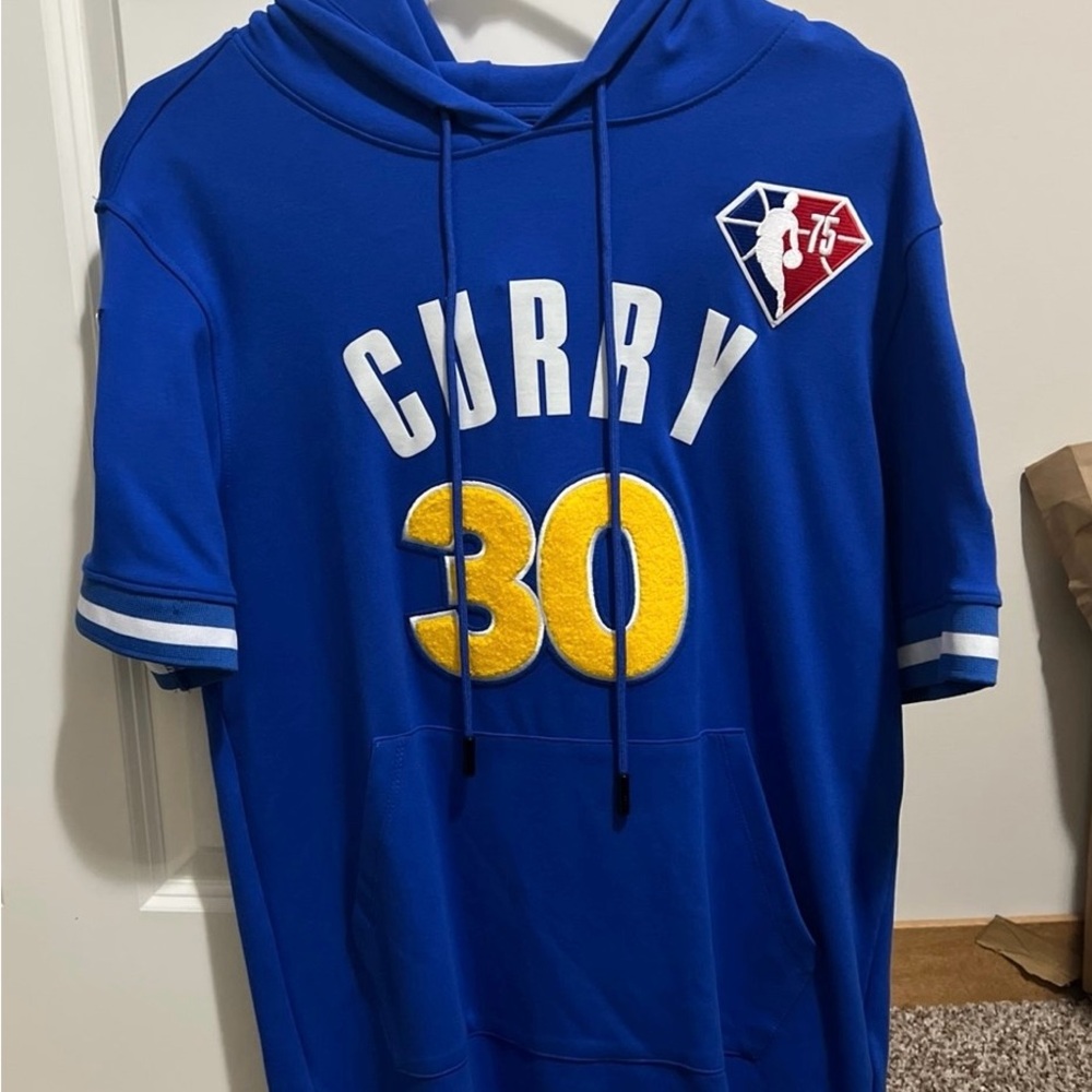 NBA Stephen Curry #30 Short-Sleeve Hoodie